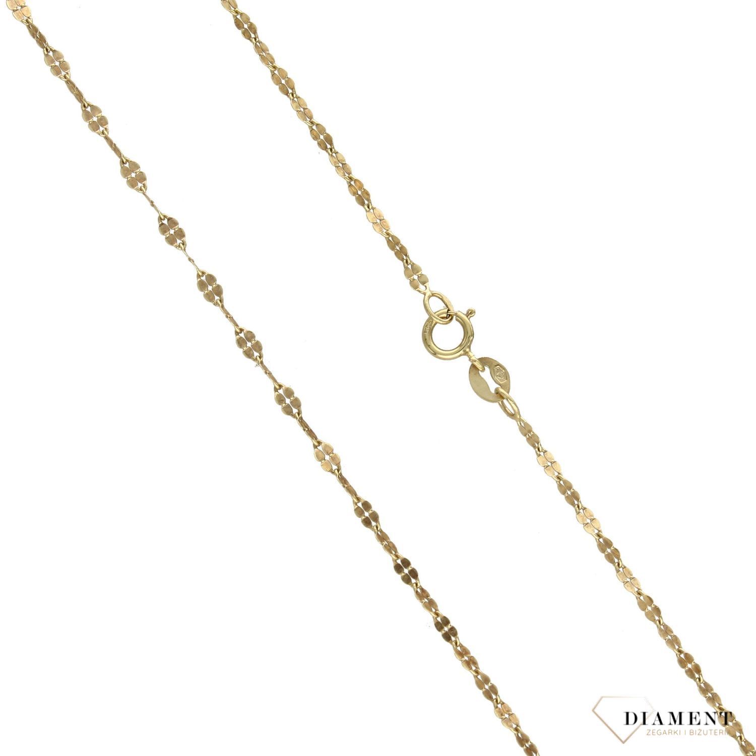 Złoty łańcuszek 585 o szerokości 2 mm DIA-LAN-3137-585 2mm (1).jpg